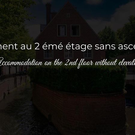 Apartamento Le Jardin Secret D'Amiens Hypercentre Cathedrale, Parking Exterior foto